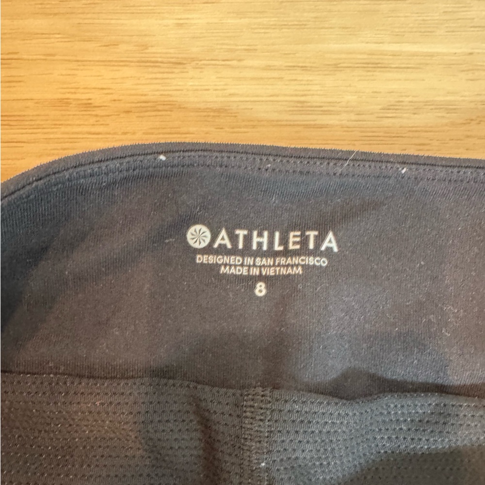 Athleta Black Skirt/skort size 8 Golf Style - Picture 3 of 5